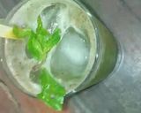 A picture of step 5 of Mint Lemonade.
