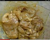 A picture of step 2 of Chicken shawarma.