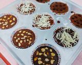 Foto langkah ke 7 dari resep Choco Brownies Muffin.