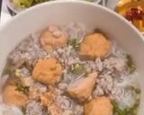Hình bước làm 6 của món Bún sấu với thịt nạc xay và mọc chiên