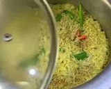 A picture of step 8 of Mutton Maqluba.