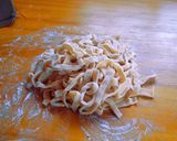 Foto del paso 5 de la receta: Fideos caseros sin máquina