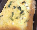 A picture of step 5 of Quick Leftover Spinach and Corn Omelet for Bento.
