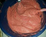 A picture of step 5 of Mango cake# Christmas baking contest # X - mas revival contest#.