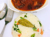 Chinese Rice veggies and stew by chef maryumms cuisine🌸