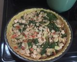 Foto del paso 4 de la receta: Quiche de jamón y champiñones