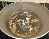 A picture of step 2 of Lahsuni makhani murg (with fresh cream).