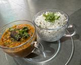 A picture of step 4 of Kerala Sambhar.