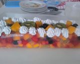 Une image de l'étape 4 de Terrine aux fruits frais.