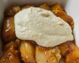 صورة لخطوة 3 من وصفة بسبوسة مربى الخوخ