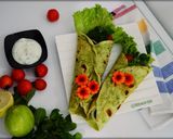 Foto langkah ke 8 dari resep Tortilla Wortel Teflon | Roti Kebab Empuk & Mudah Digulung.
