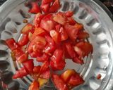 A picture of step 1 of Turai ki sbzi.