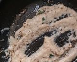 A picture of step 6 of Dahi bhindi.