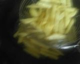 A picture of step 3 of Crispy french fries.