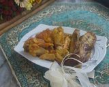 عکس مرحله 3 از دستور خورش مرغ و بادمجان