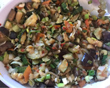 Foto del paso 7 de la receta: Guiso de verduras con salmón a la plancha
