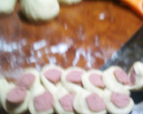 A picture of step 1 of Sausage bread.
