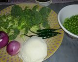 पनीर और ब्रोक्कोली की भुजिआ (Paneer aur broccoli ki bhujia recipe in hindi) रेसिपी चरण 2 फोटो