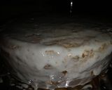 A picture of step 12 of Vanilla drip cake#festivecontestnairobieast#authorsmarathon.