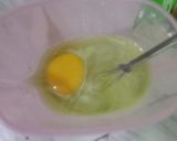 Foto langkah ke 5 dari resep Pie Creamy Matcha teflon.