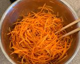 A picture of step 5 of Carrot salad - the basic.
