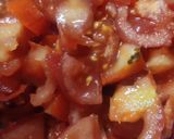 A picture of step 2 of Aloo began ki sabzi.