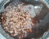 A picture of step 1 of Rajma.