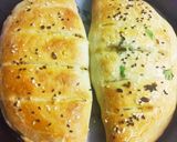 স্টাফড পনির গার্লিক ব্রেড (stuffed paneer garlic bread recipe in Bengali) রেসিপি ধাপ - 4 ছবি