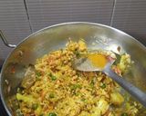 A picture of step 4 of Bengali Masala Khichdi.