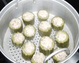 Foto langkah ke 4 dari resep Pare Isi Tahu Kornet Kukus.