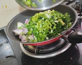 हरा लहसुन वाली आलू दम रेसिपी चरण 5 फोटो
