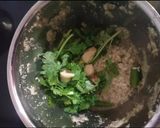 A picture of step 2 of Moong dal carrot idli.