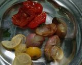 A picture of step 3 of Chicken Achari Wraps.