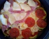 Foto del paso 3 de la receta: Pizza con base de calabacitas