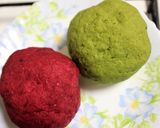 A picture of step 2 of Stuffed Colourful Paratha.