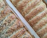 Foto langkah ke 10 dari resep Roti Keset (Praktis, 1x Proofing,Tanpa telur).