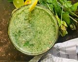 A picture of step 3 of Pineapple Mint Tang.