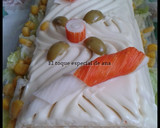 Foto del paso 8 de la receta: Pastel relleno de marisco