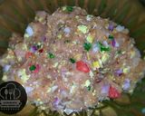 A picture of step 1 of Chicken chapli burger.