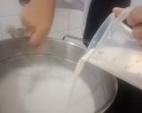 Foto langkah ke 8 dari resep Pisang ijo khas Makassar.