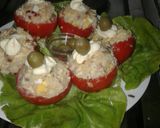 Foto del paso 5 de la receta: Tomates rellenos rápida y fresca