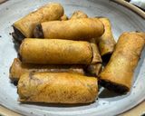 A picture of step 3 of Chicken Lumpiang Shanghai with Cheese.