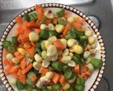 Foto del paso 1 de la receta: Puré de vegetales en salsa blanca