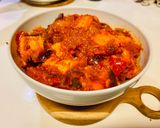 A picture of step 3 of Kadhai Paneer.