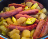 Foto del paso 3 de la receta: Salchichas con papas