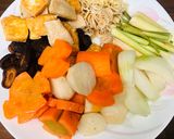 Hình bước làm 1 của món Cari chay