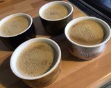 Une image de l'étape 7 de Crèmes café copeaux de caramel beurre salé.