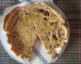 Foto del paso 4 de la receta: Quiche de jamón y champiñones