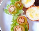 Foto langkah ke 3 dari resep Mini Burger Teriyaki.