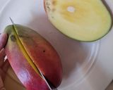 Foto del paso 1 de la receta: "Mermelada" natural de mango 🥭 Solo un ingrediente ♥